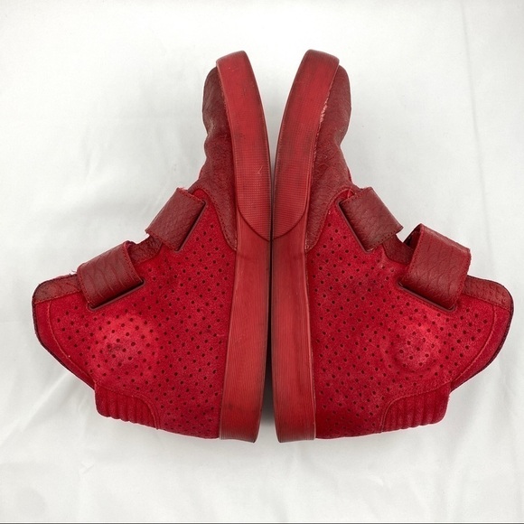 Nike Men’s Flystepper 2K3 Red October Sneakers High Top sz US 11 - Picture 7 of 16